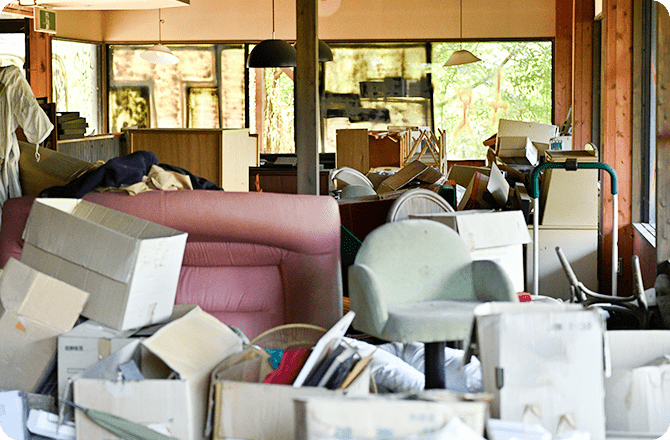 ゴミ屋敷片付け